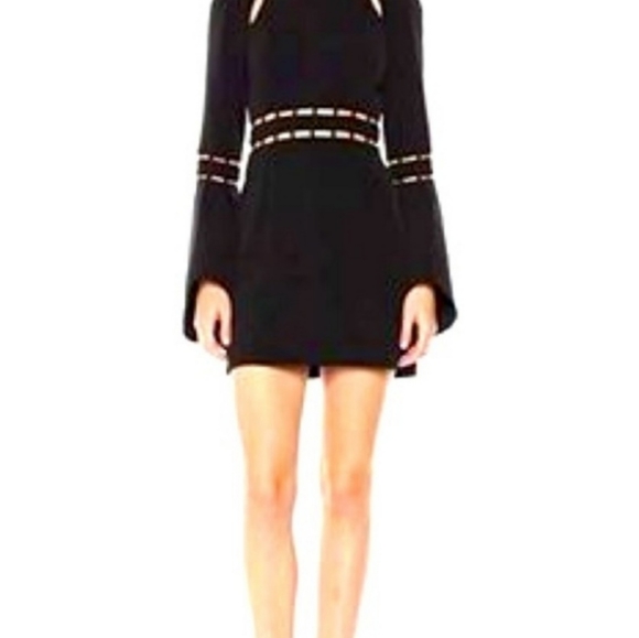 FINDER BLACK MINI DRESS - Picture 4 of 12